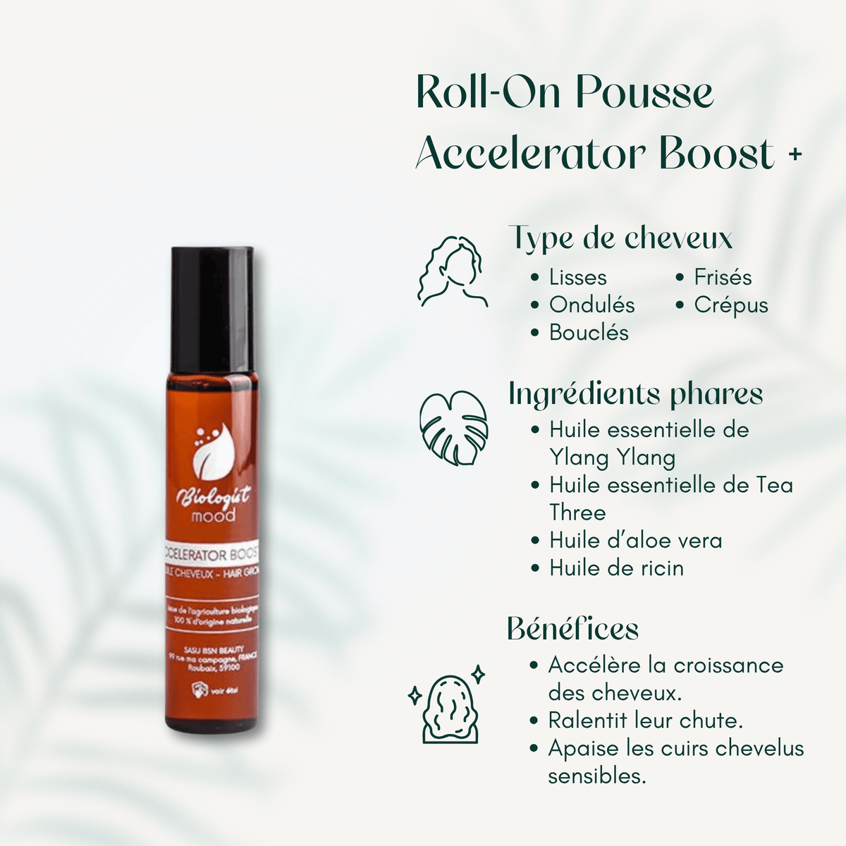 Roll-On Pousse Accelerator Boost +