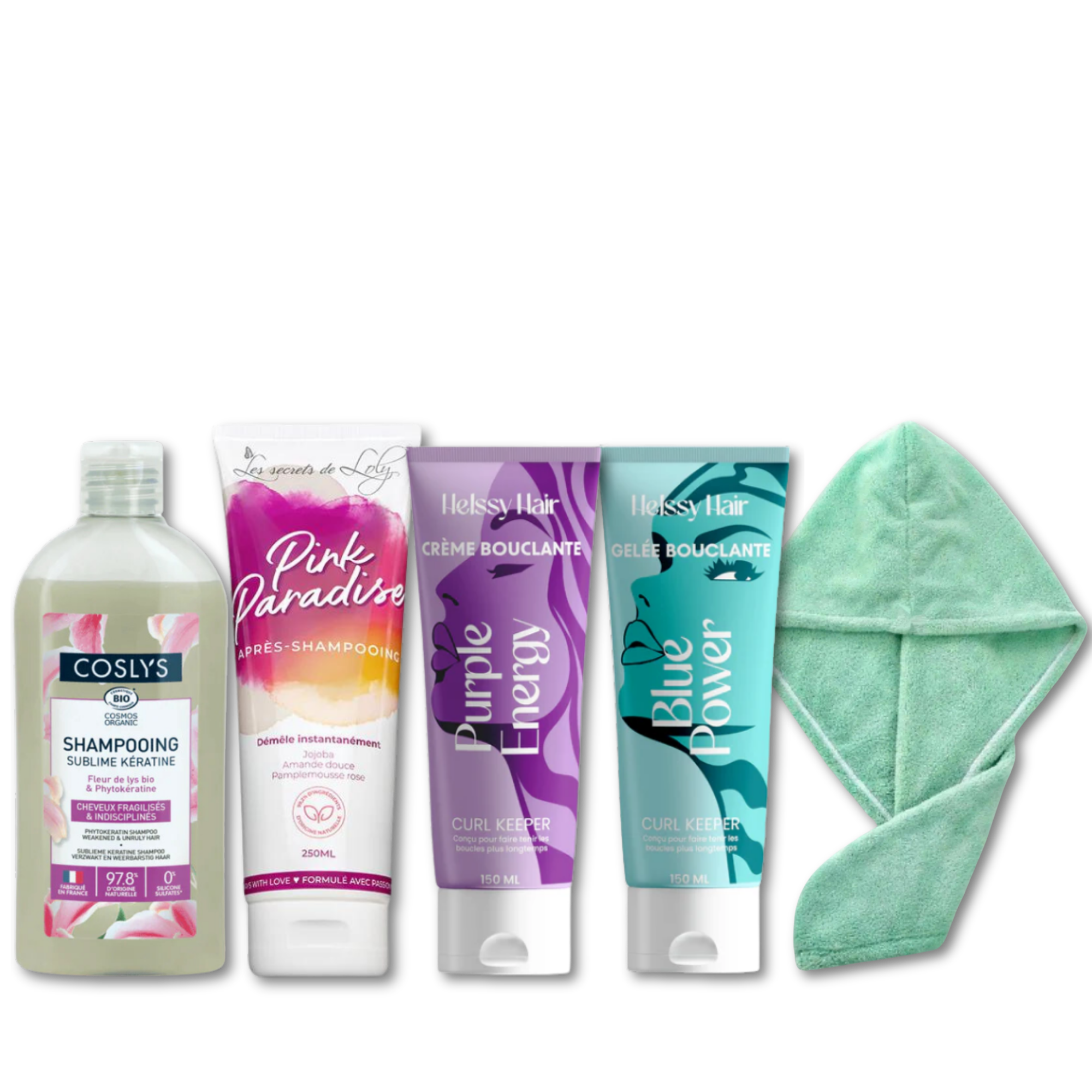 Routine cheveux bouclés et ondulés