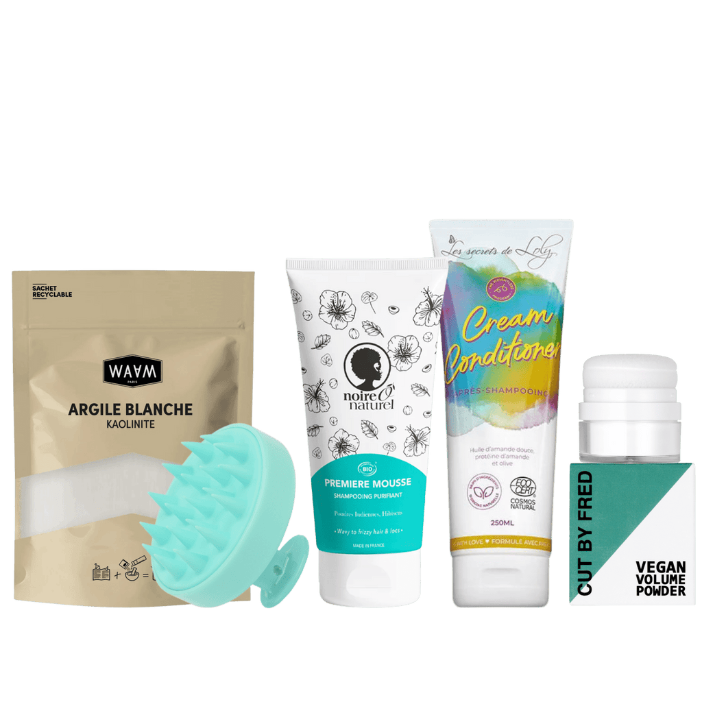 Routine cheveux gras