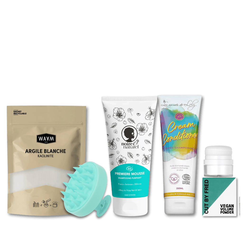 Routine cheveux gras