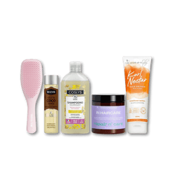 Routine cheveux secs
