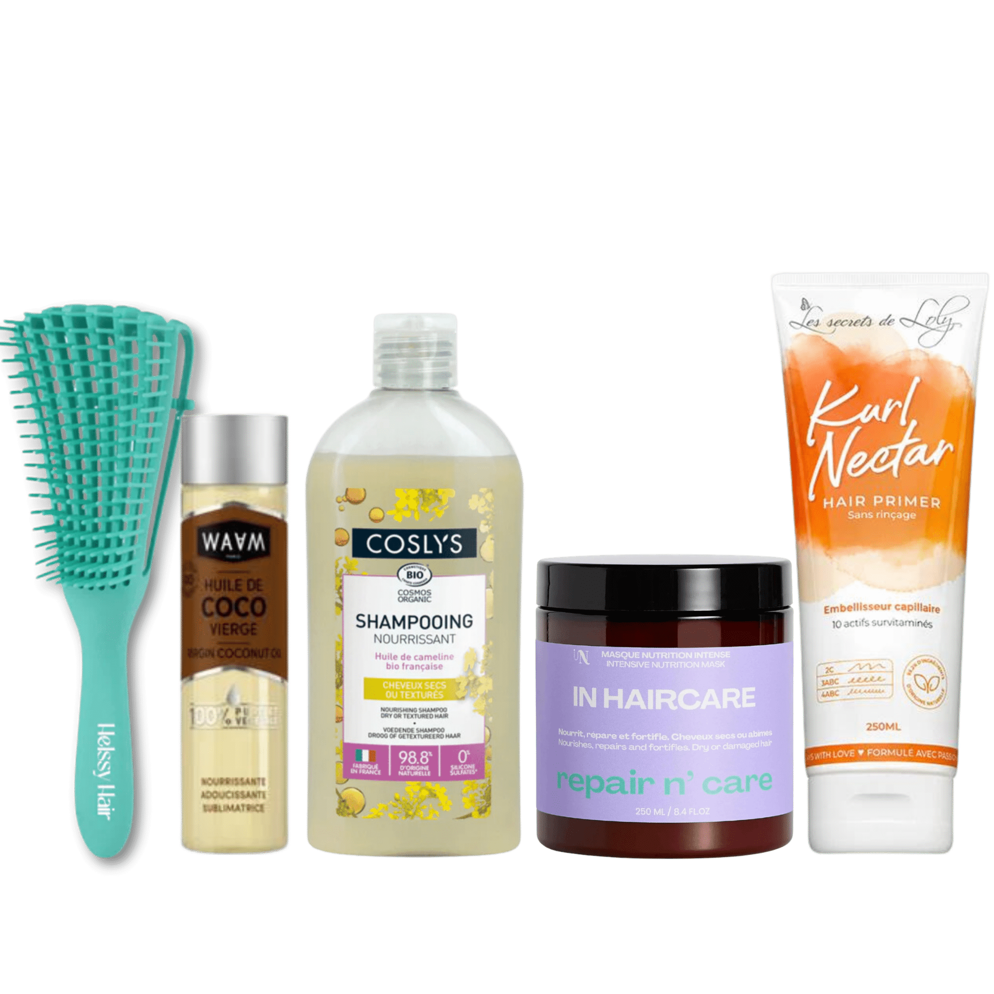 Routine cheveux secs