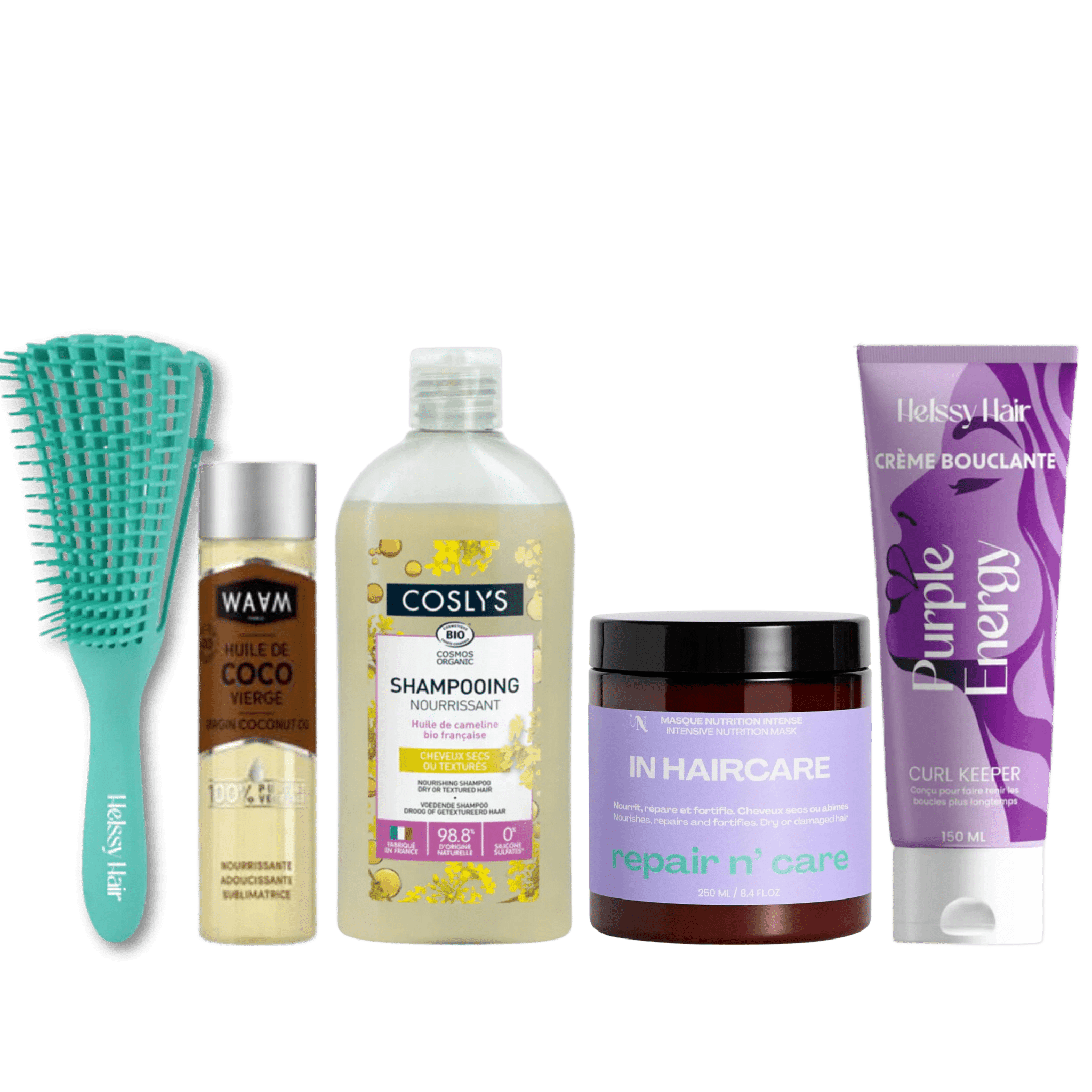 Routine cheveux secs