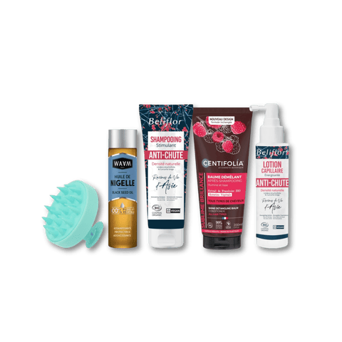 Routine chute de cheveux