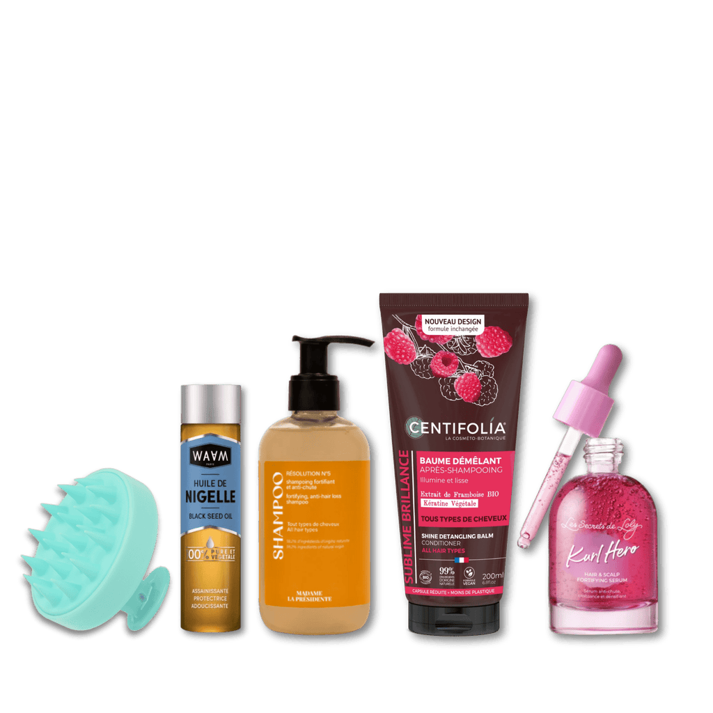 Routine chute de cheveux