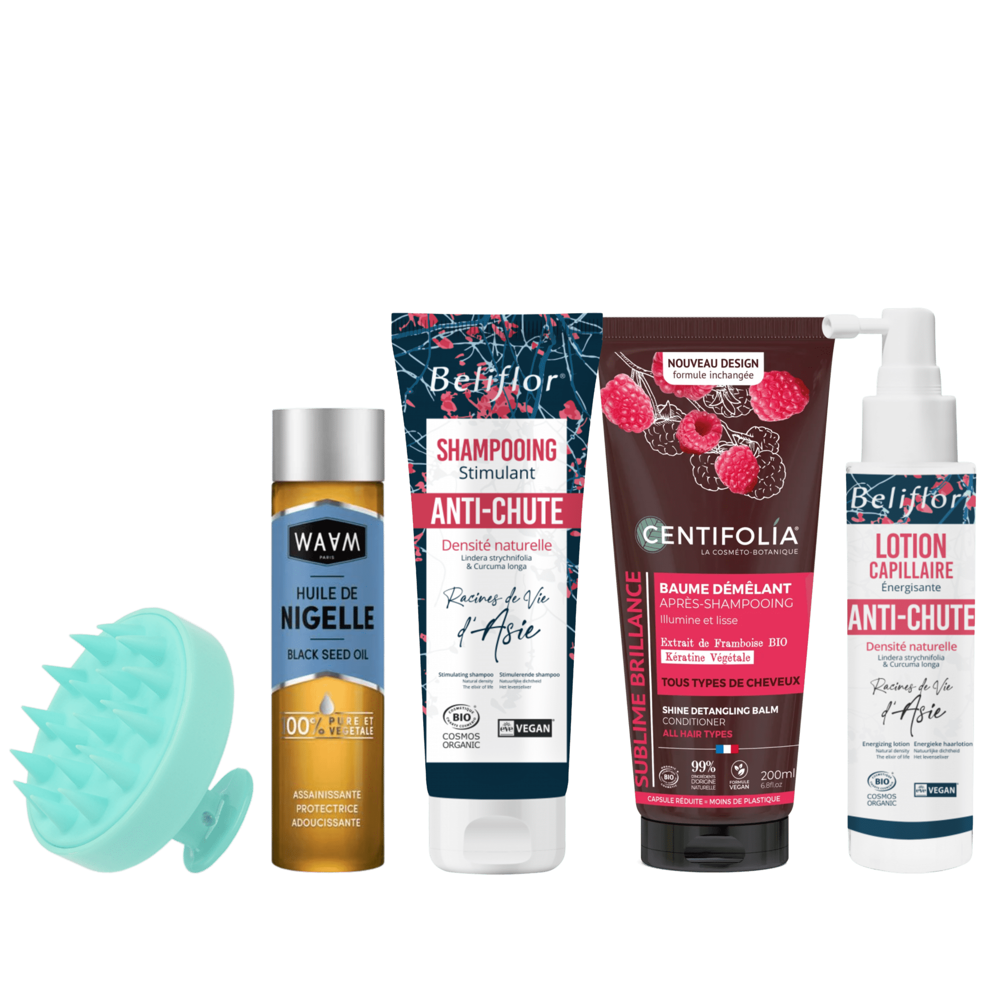 Routine chute de cheveux