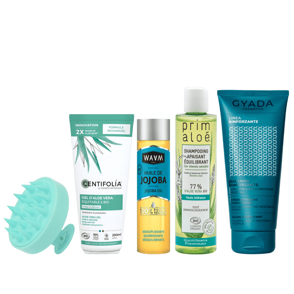 Routine cuir chevelu sensible