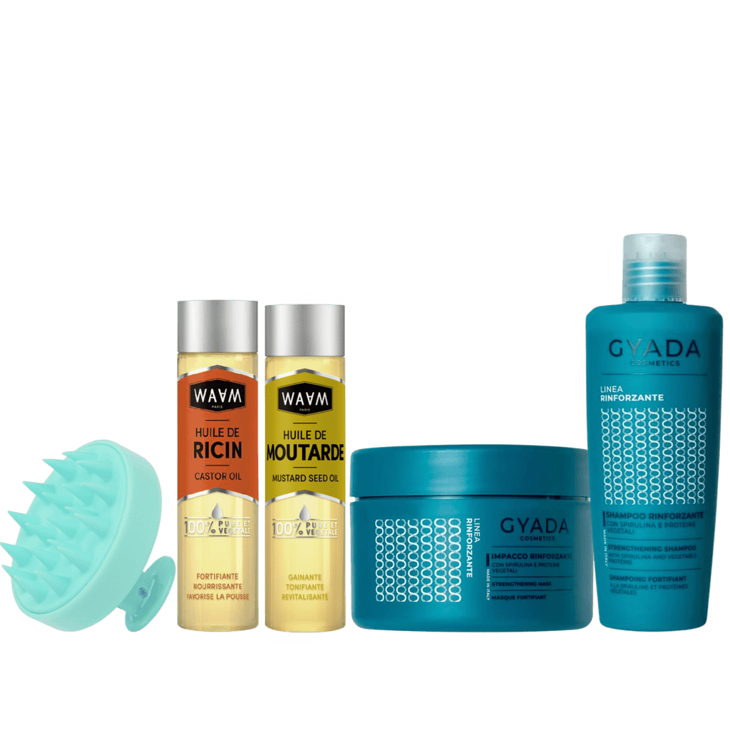 Routine pousse des cheveux rapide