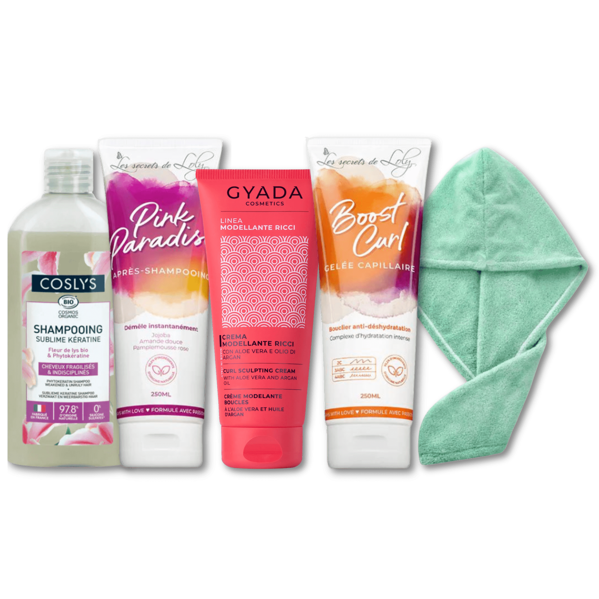 Routine cheveux bouclés et ondulés