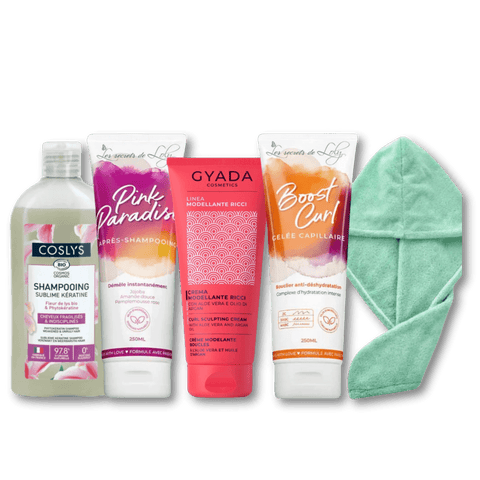 Routine cheveux bouclés et ondulés