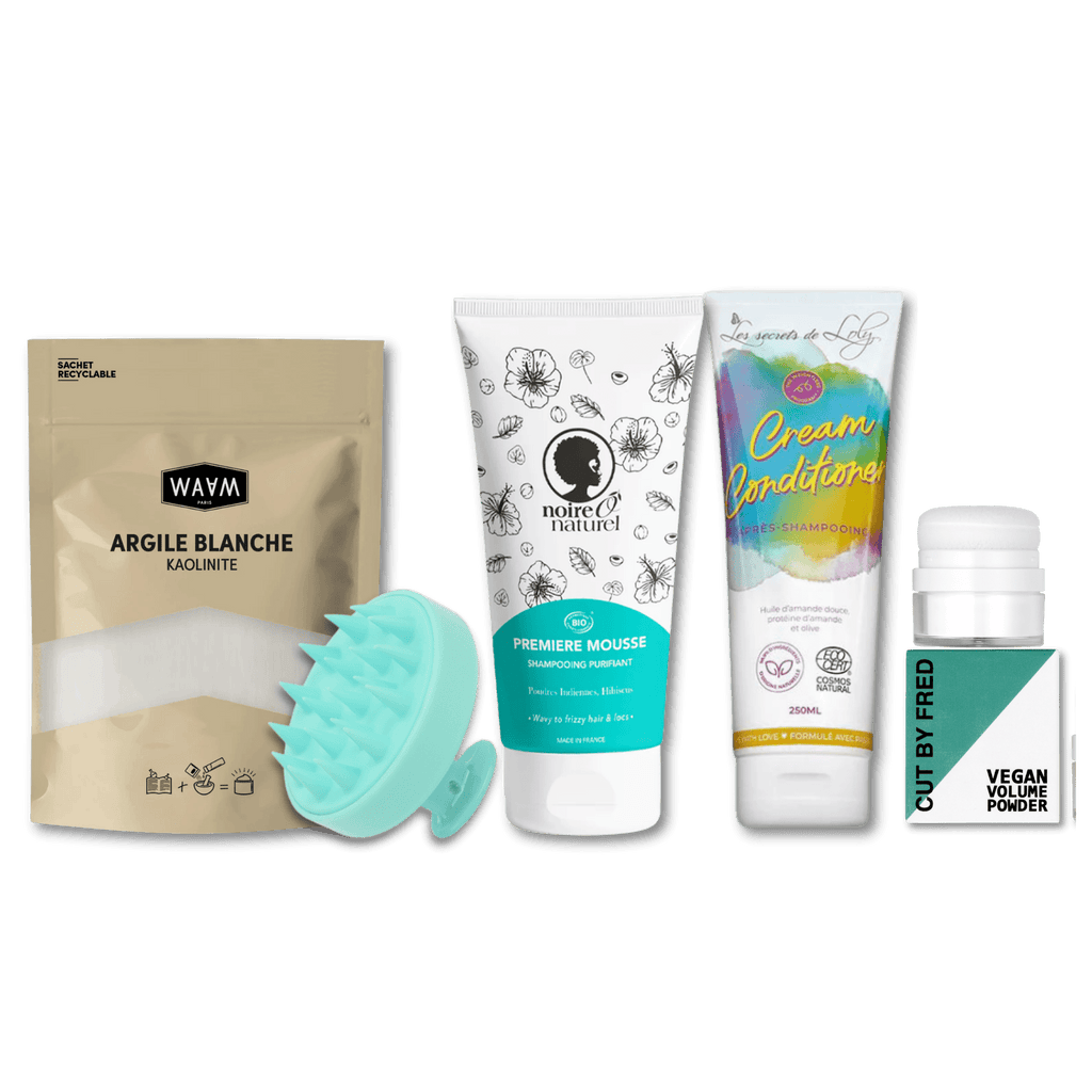 Routine cheveux gras