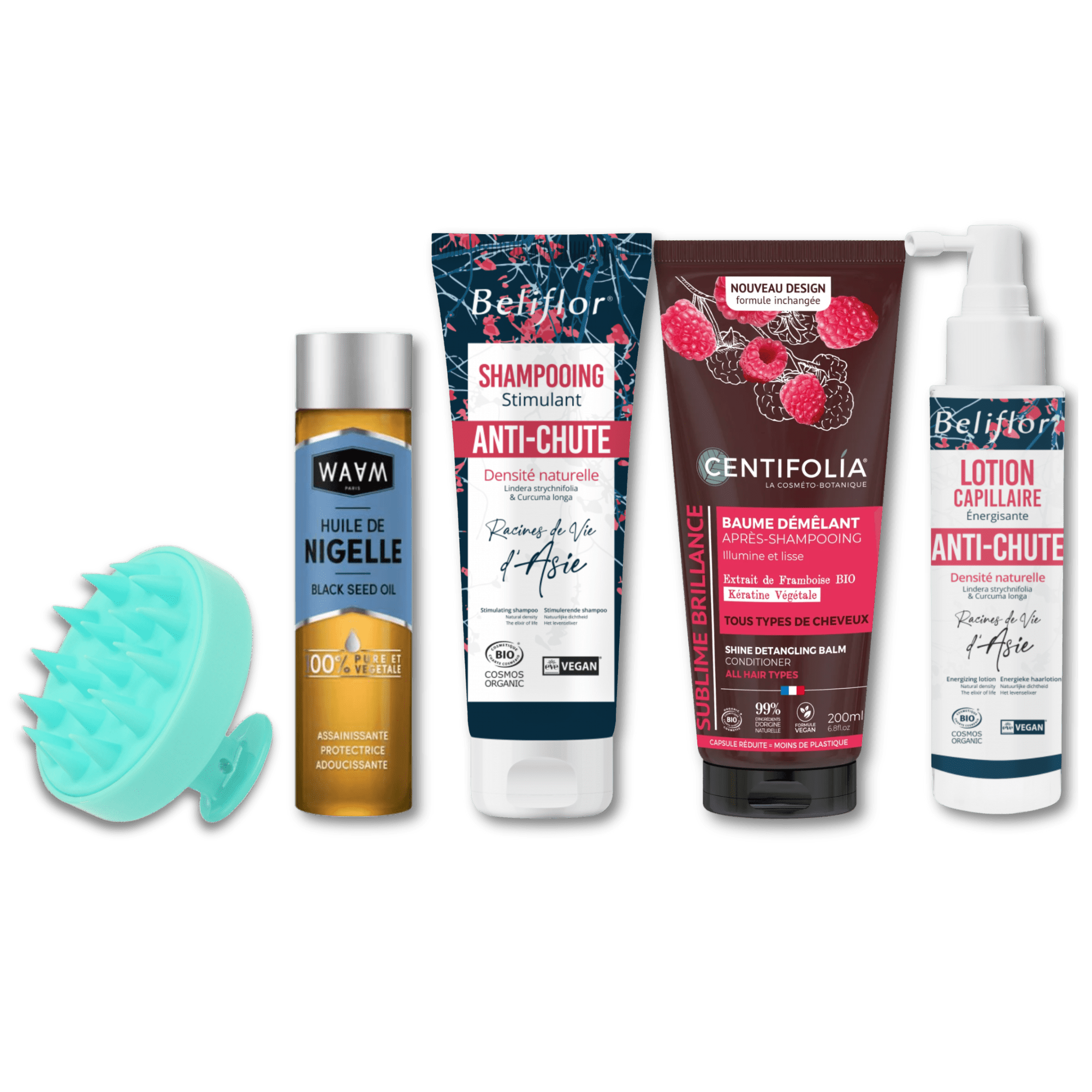 Routine chute de cheveux