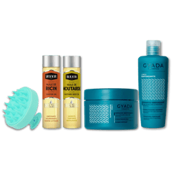 Routine pousse des cheveux rapide