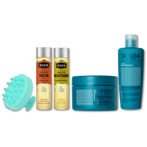 Routine pousse des cheveux rapide