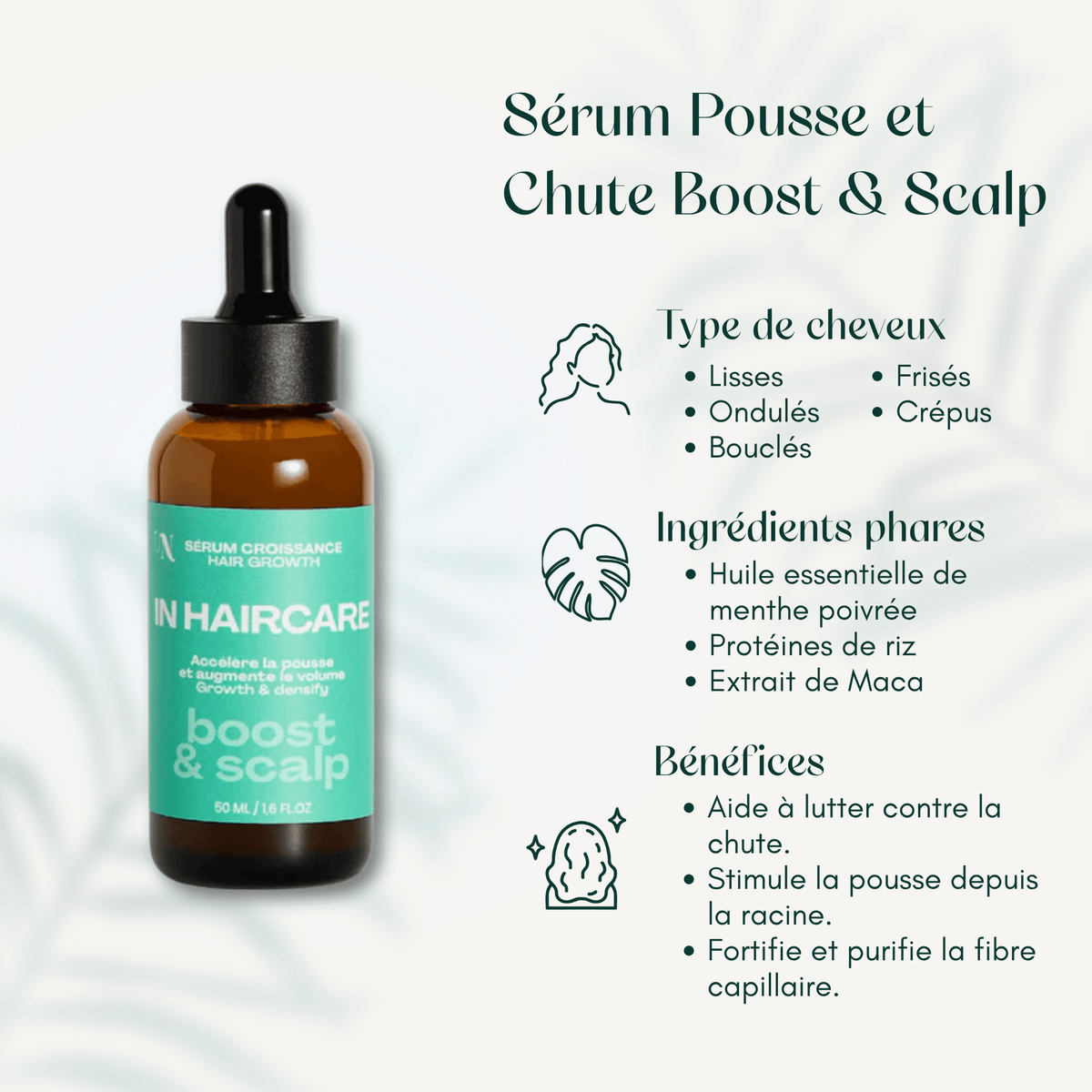 Sérum Pousse et Chute Boost & Scalp