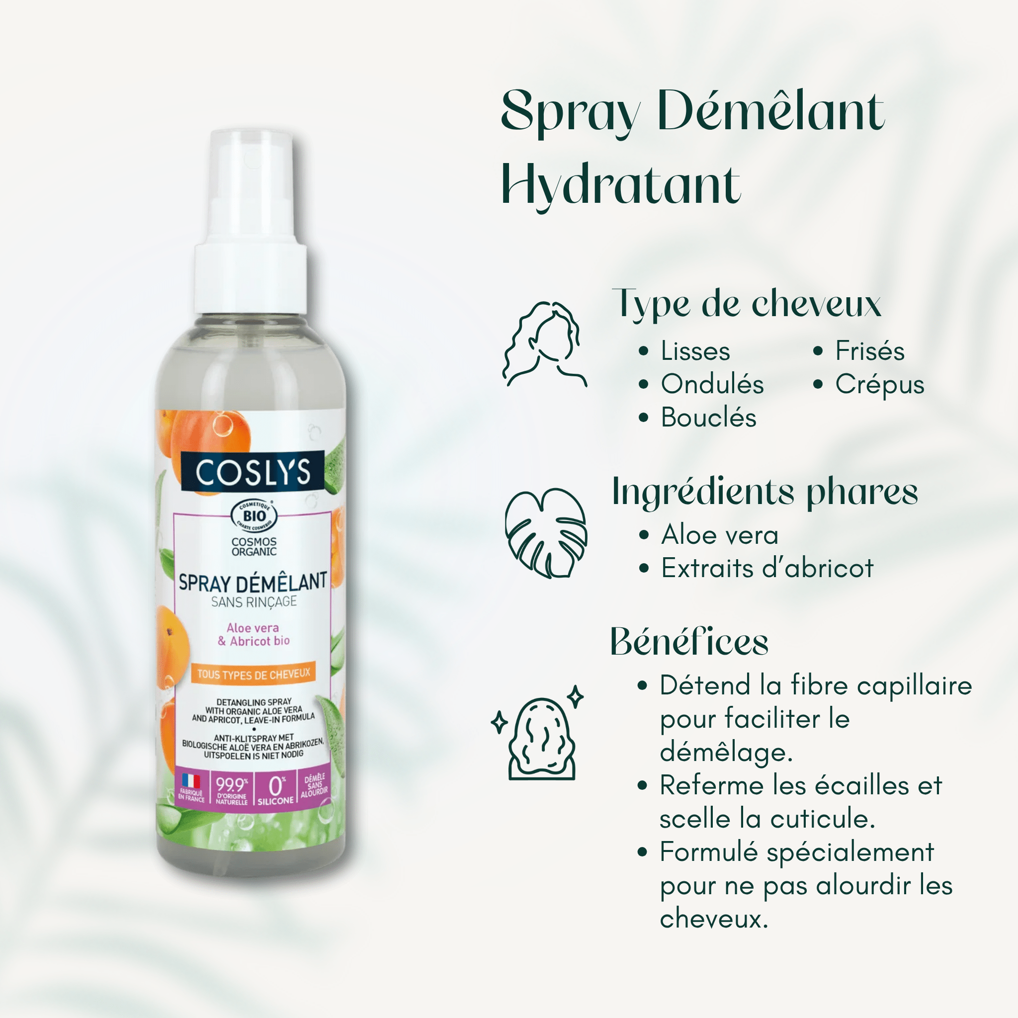 Spray Démêlant Hydratant