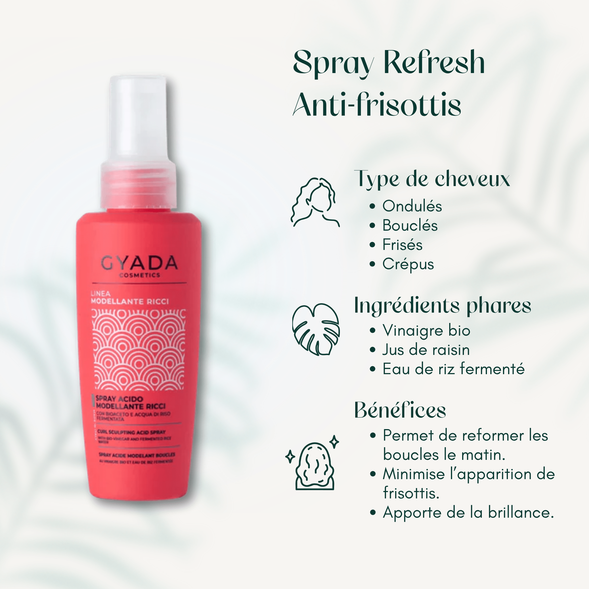 Spray Refresh Anti-frisottis