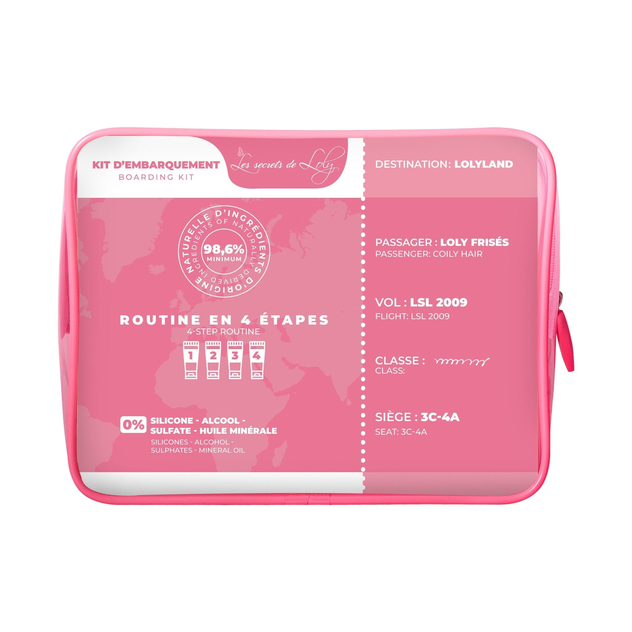 Trousse Les Indispensables Cheveux Bouclés Les Secrets de Loly