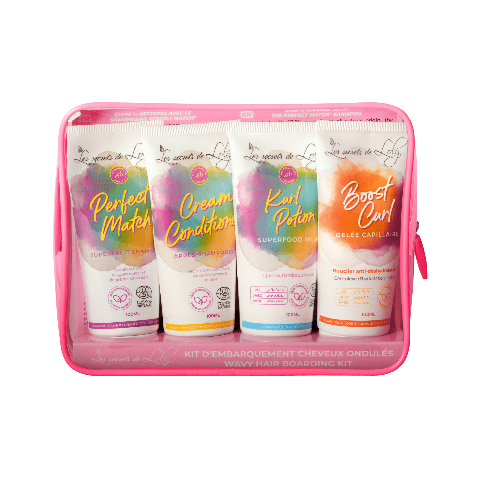 Trousse Les Indispensables Cheveux Ondulés Les Secrets de Loly