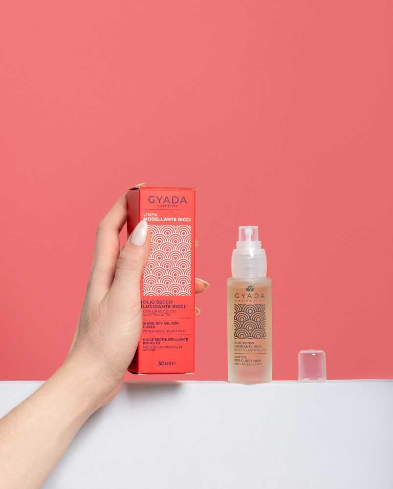 Huile sèche brillante boucles Gyada