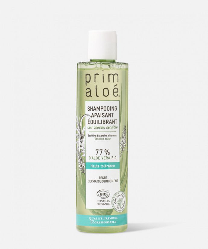 Shampoing Apaisant Equilibrant Prim Aloé