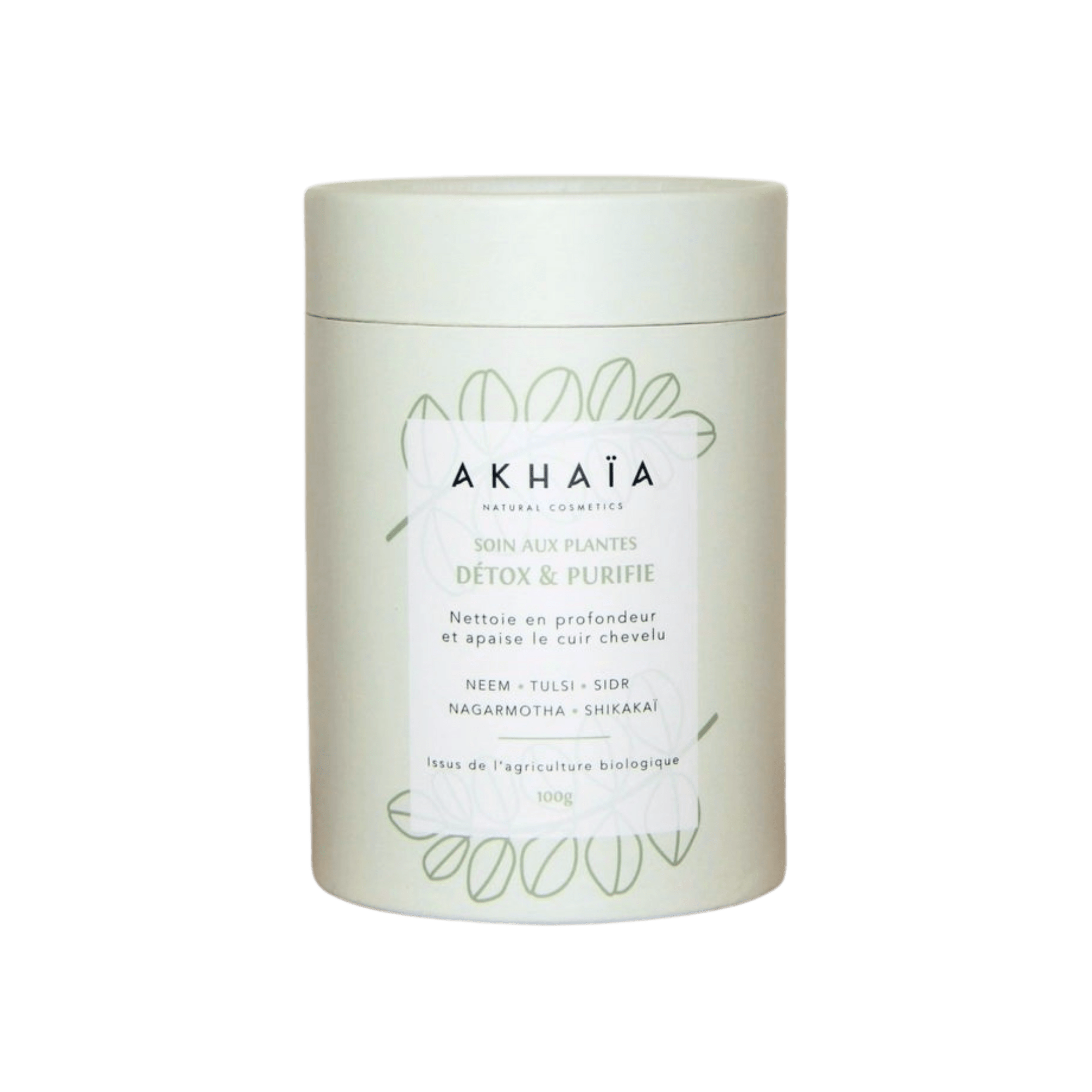 Masque Cheveux aux Poudres Détox & Purifie Akhaia